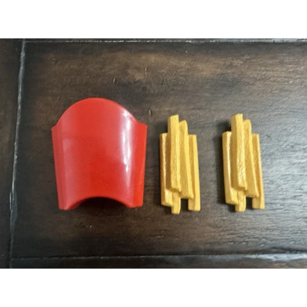 Vintage‎ 1988 Fisher Price Fun With Food McDonald's Big Mac & Fries Play Food